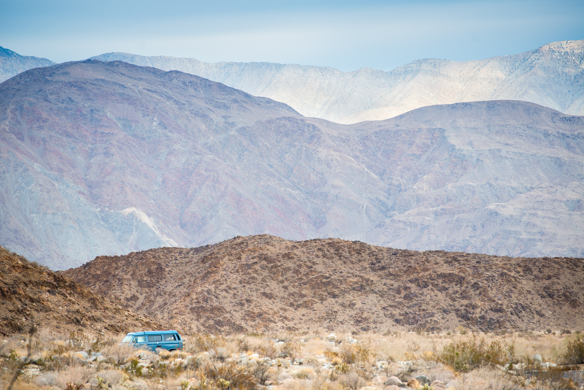 There is a campground near the begining of the trails, not crowded